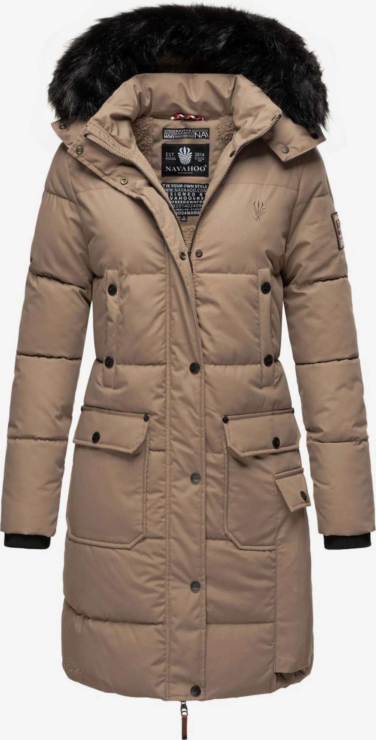 Navahoo Manteaux Dhiver Manteau D’hiver Cosimaa Femme Chamois 1 Navahoo Manteaux Dhiver Manteau D’hiver Cosimaa Femme Chamois