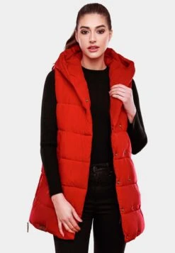 Navahoo Vestes Sans Manches Gilet Madilynaa Femme Rouge Feu 17 Navahoo Vestes Sans Manches Gilet Madilynaa Femme Rouge Feu -Navahoo f2de54af438c02a9ee69b34661444a29