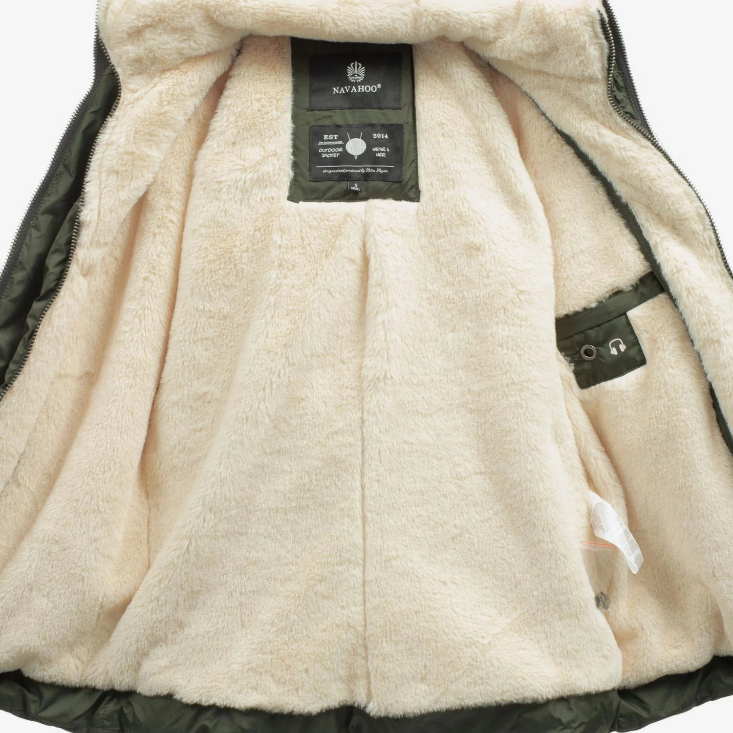 Navahoo Vestes Dhiver Veste D’hiver Megan Femme Olive 6 Navahoo Vestes Dhiver Veste D’hiver Megan Femme Olive – Image 6