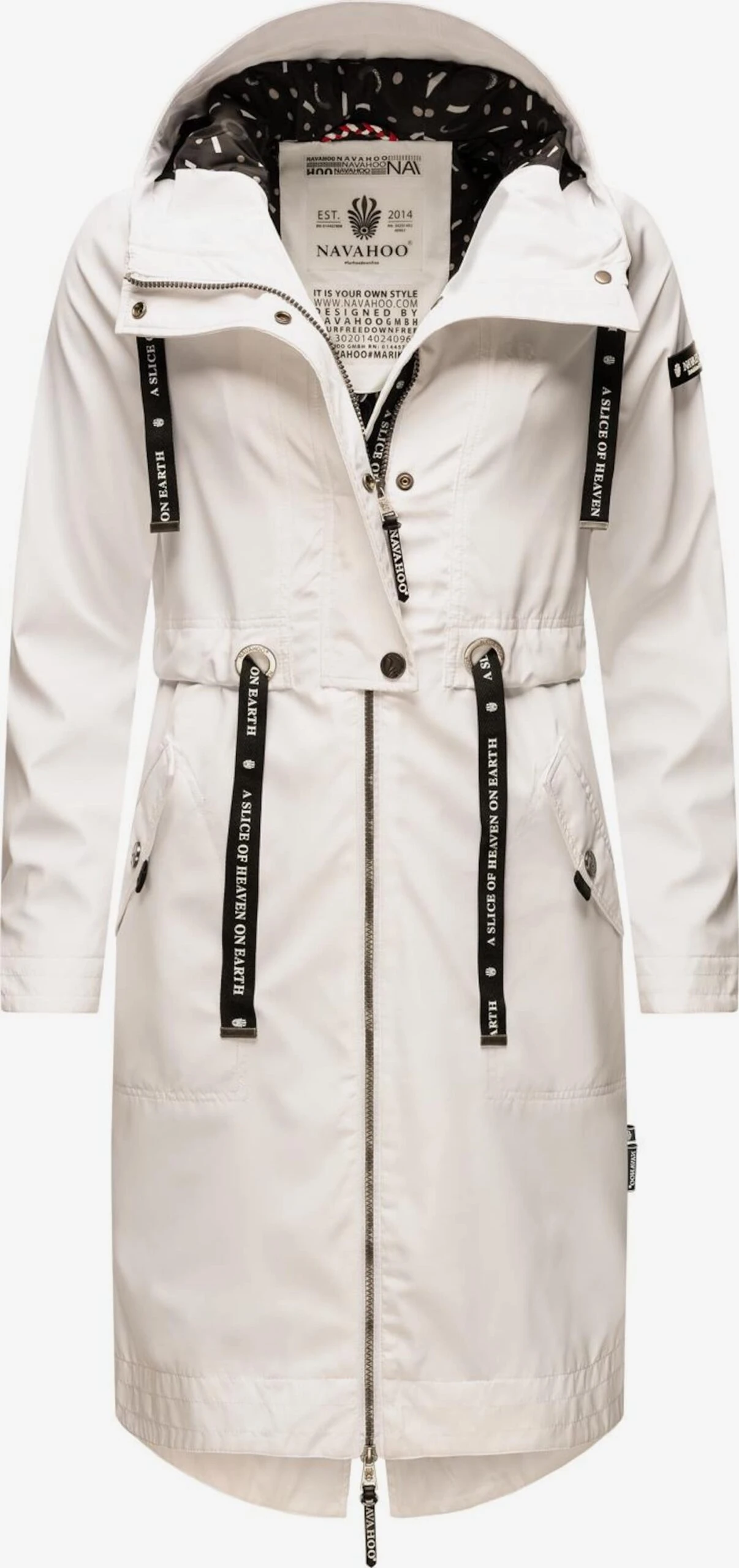 Navahoo Parkas Parka Mi-saison Josinaa Femme Blanc