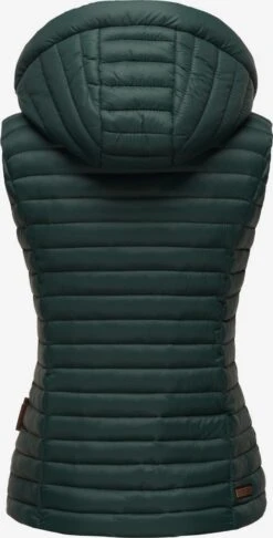 Navahoo Vestes Sans Manches Gilet Shadaa Femme Vert Foncé 10 Navahoo Vestes Sans Manches Gilet Shadaa Femme Vert Foncé -Navahoo f54ff8a8e4af313d77ea52bb11c3ea1e