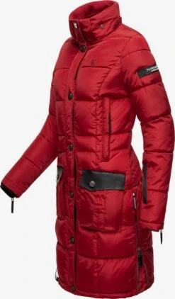 Navahoo Manteaux Dhiver Manteau D’hiver Sinja Femme Rouge -Navahoo f5e38a17b2f509be7a027ec78e713ce6