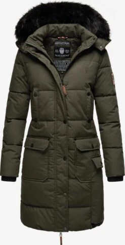 Navahoo Manteaux Dhiver Manteau D’hiver Cosimaa Femme Anthracite