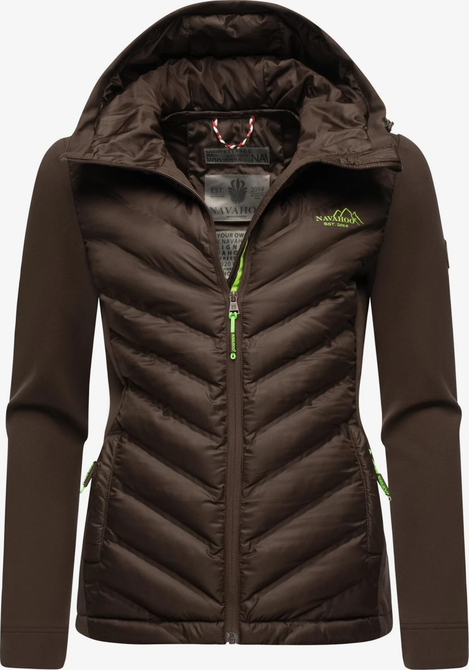 Navahoo Vestes De Mi-saison Veste Mi-saison Nimm Mich Mit Femme Brun Foncé 1 Navahoo Vestes De Mi-saison Veste Mi-saison Nimm Mich Mit Femme Brun Foncé