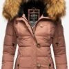 Navahoo Vestes Dhiver Veste D’hiver Zoja Femme Marron / Noisette