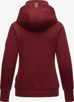 Navahoo Sweats à Capuche Sweat-shirt Raniaa Femme Bordeaux -Navahoo f7595f764a4d60edd79c31f29fbd1691