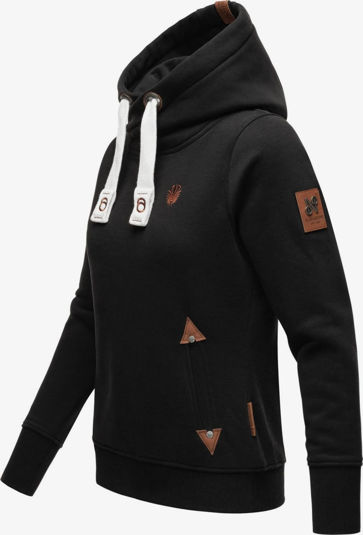 Navahoo Sweats à Capuche Sweat-shirt Namikaa Femme Noir 2 Navahoo Sweats à Capuche Sweat-shirt Namikaa Femme Noir – Image 2