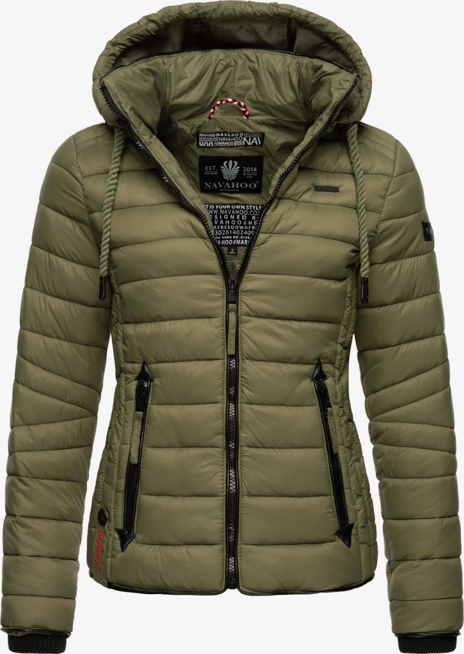 Navahoo Vestes De Mi-saison Veste Mi-saison Lulana Femme Olive 1 Navahoo Vestes De Mi-saison Veste Mi-saison Lulana Femme Olive