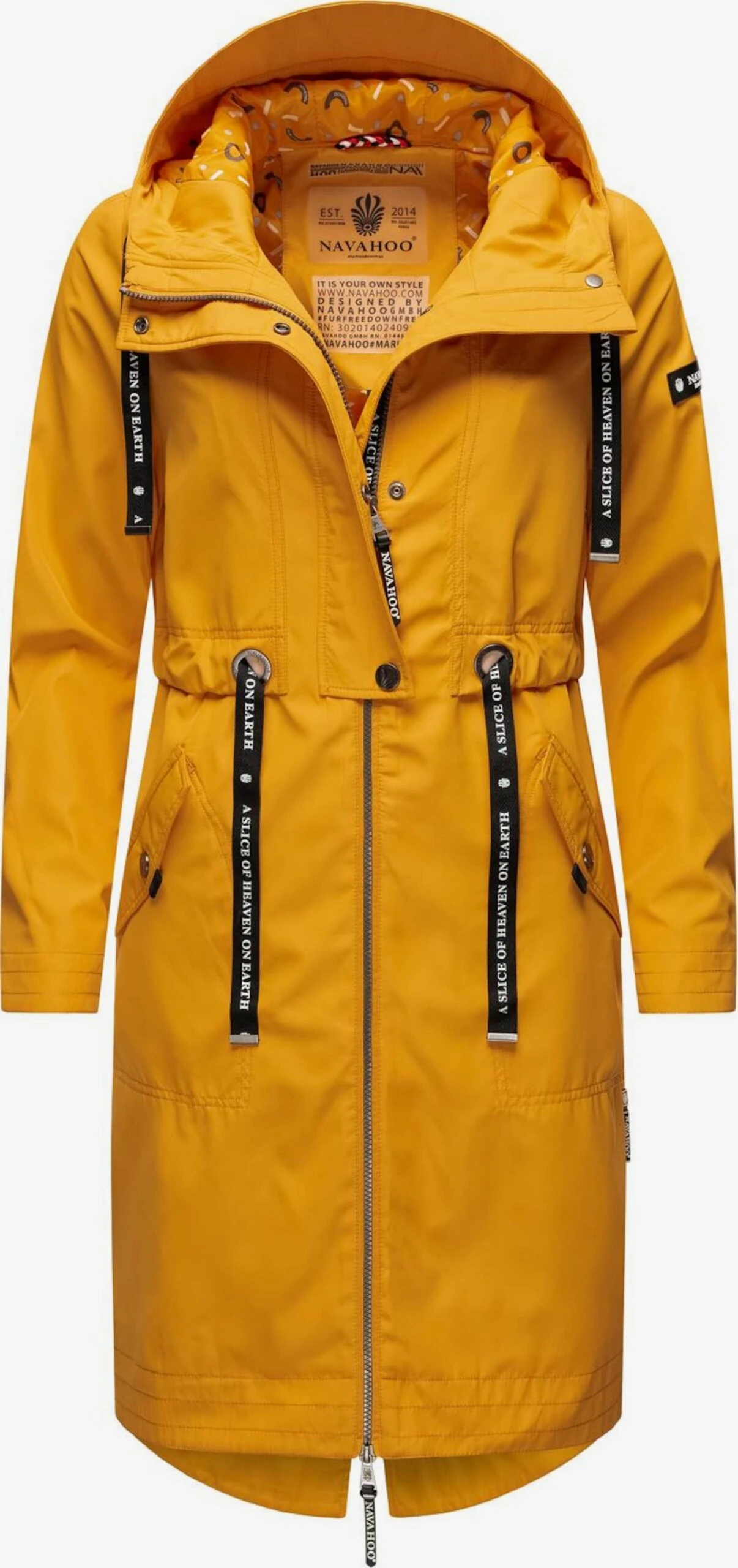 Navahoo Parkas Parka Mi-saison Josinaa Femme Jaune 1 Navahoo Parkas Parka Mi-saison Josinaa Femme Jaune