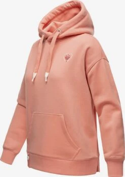 Navahoo Sweats à Capuche Sweat-shirt Goldfee Femme Abricot -Navahoo fc02d277c0c75b7baba3ad601b43a163