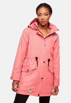Navahoo Manteaux De Pluie Manteau Mi-saison Deike Femme Rose Ancienne -Navahoo fc82dd1d2049e3f926ef6eaf9859b13b