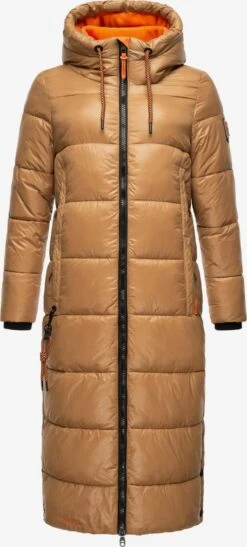 Navahoo Manteaux Dhiver Manteau D’hiver Schmuseengel Femme Camel