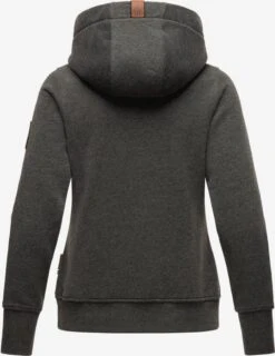 Navahoo Sweats à Capuche Sweat-shirt Damlaa Femme Gris Chiné -Navahoo ffc083e3e15d6b69dea7b730ec4beaf6