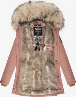 Navahoo Parkas Parka D’hiver Cristal Femme Rose Foncé -Navahoo ffc61e1fe46e853a03d2e74efb7d2a60